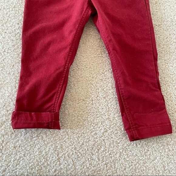 H&M red pants L.O.G.G unisex 12-18 months - Picture 3 of 12